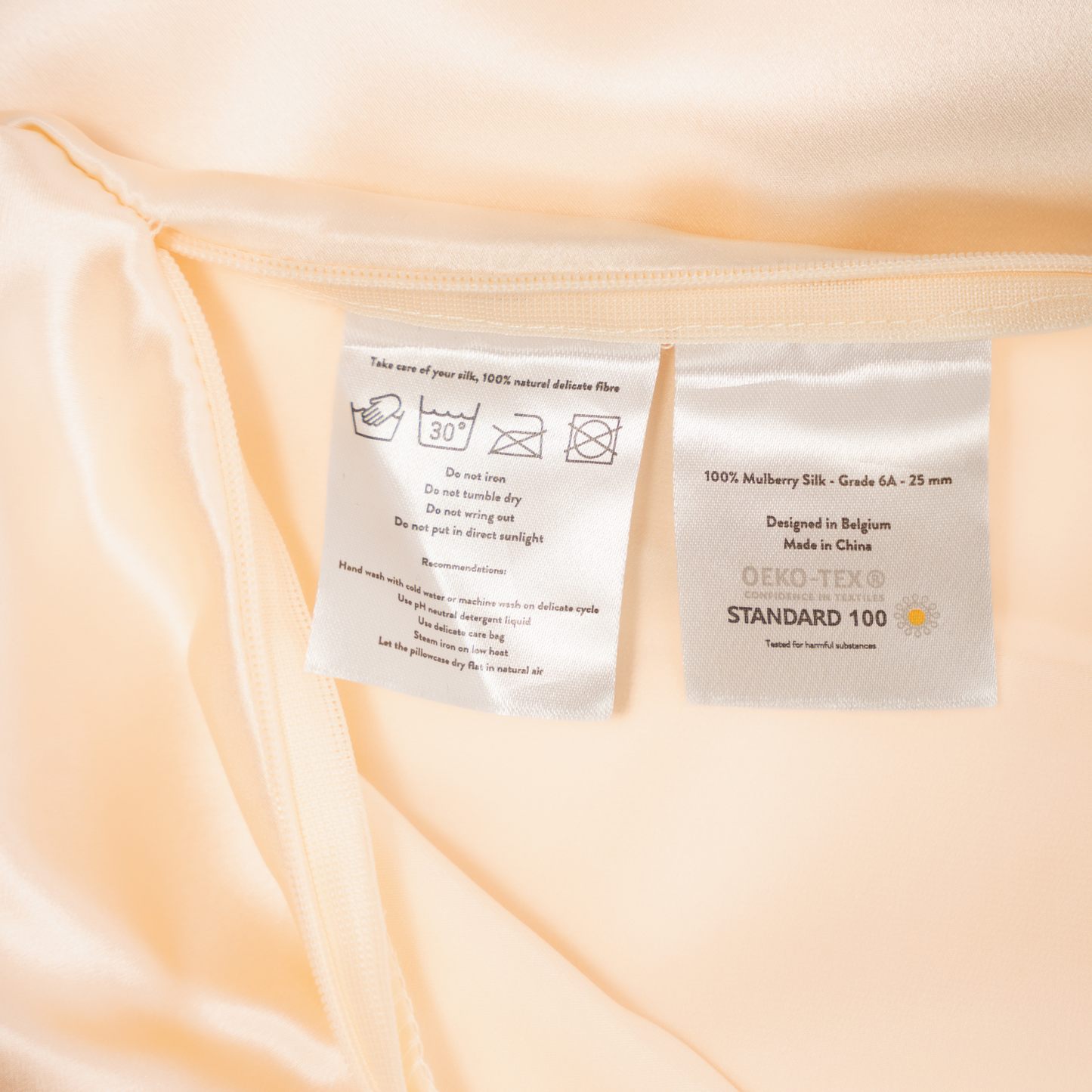 Mulberry Silk Pillowcases Duopack - Sandman Beige